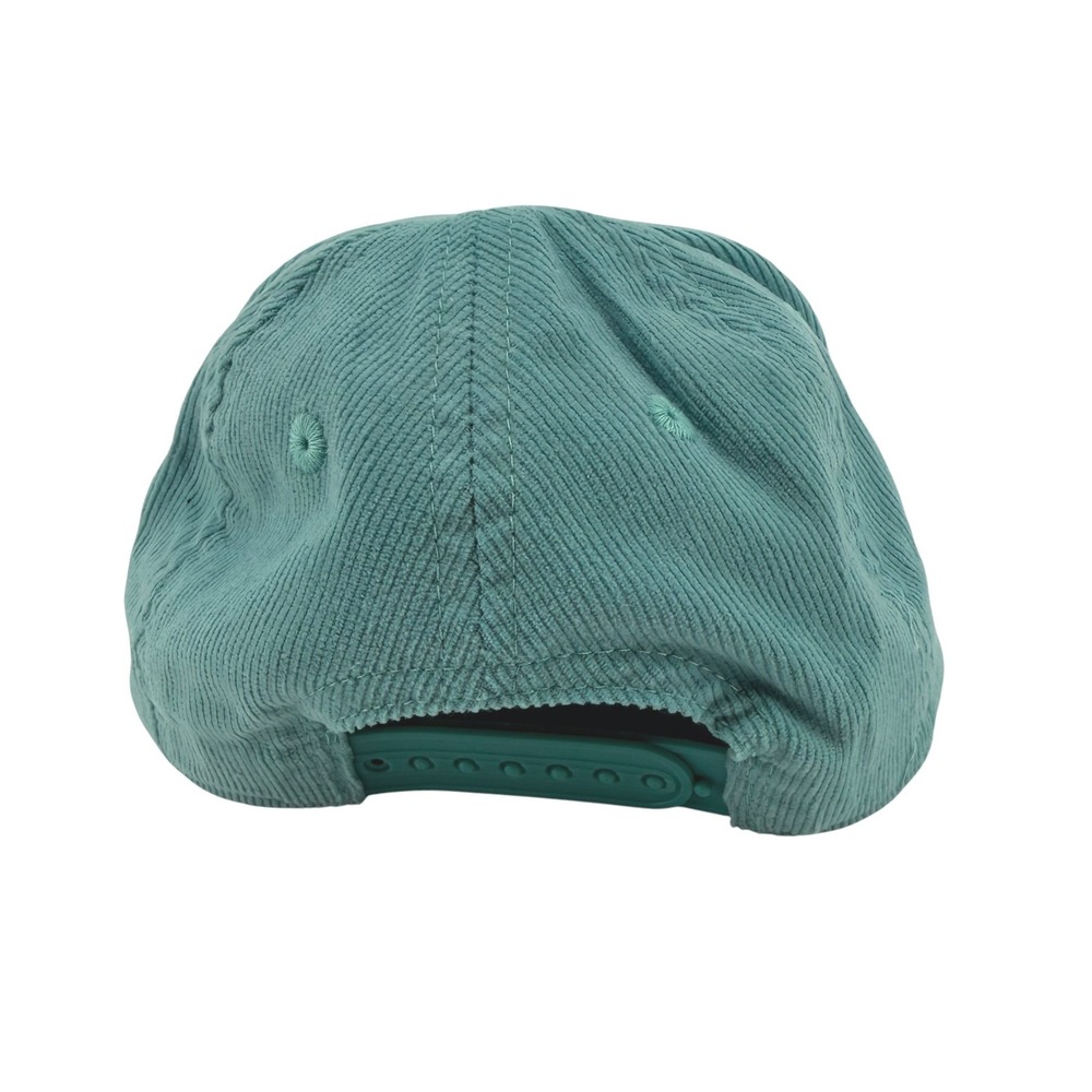 Binky Bro Infant Teal Corduroy Snapback Hat Legends Are Born Everyday Flat Brim - Picture 4 of 5